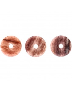 Grand donut de mica lépidolite 2