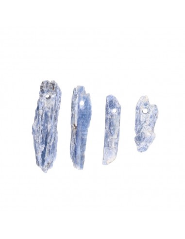 Pendentif Cyanite bleue avec trou