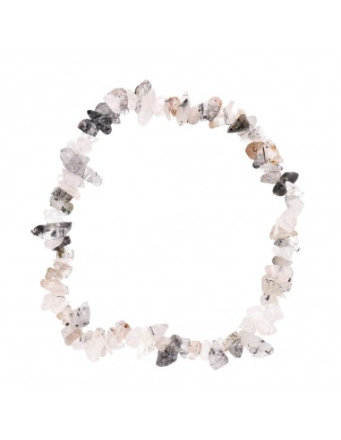 Petit bracelet en quartz tourmaliné