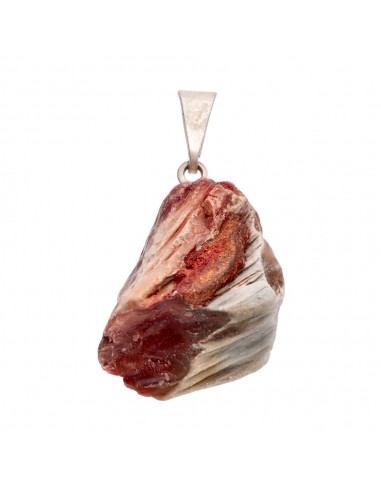 Pendentif en quartz chamanique brut