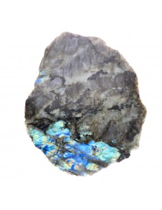 Plaque en labradorite polie...