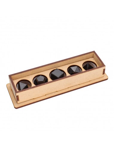 Pacote de formas platónicas de shungite