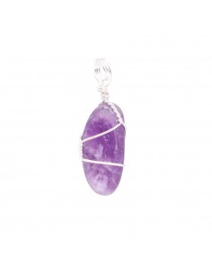 Roulé Pendentif d'améthyste... 2