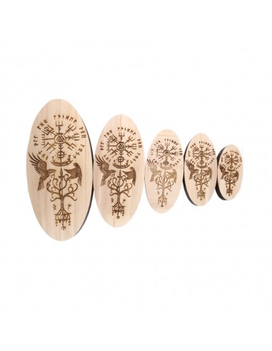 Oval Base for Altar Vegvisir Viking 15cm