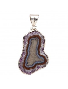 Pendentif Améthyste en...