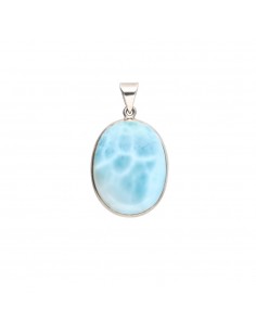 Pendentif Larimar en argent...