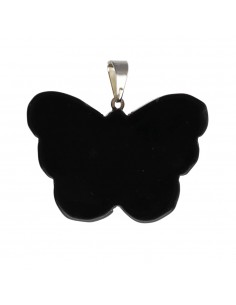 Obsidian Butterfly Pendant