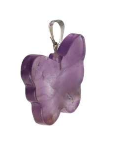 Amethyst Butterfly Pendant 2