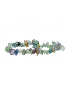 Pulsera Chip de Fluorita...