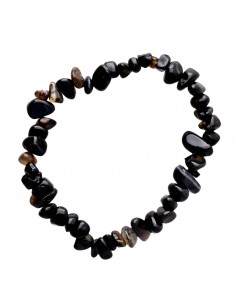 Bracelet en copeaux d'onyx 2