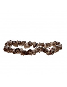 Bracelet en quartz fumé