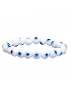 Turkish Eye Bracelet White...