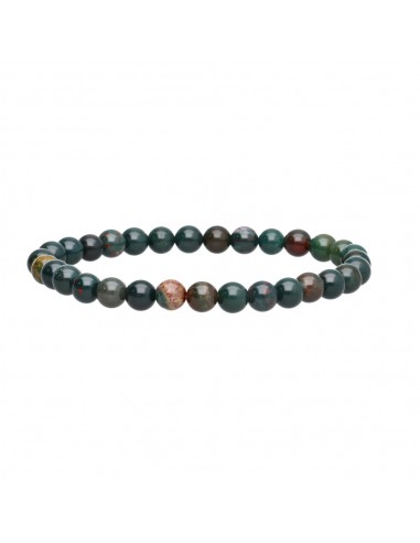 Pulsera de Jaspe Sanguíneo 6mm