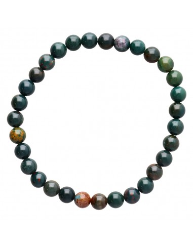 6mm Blood Jasper Bracelet