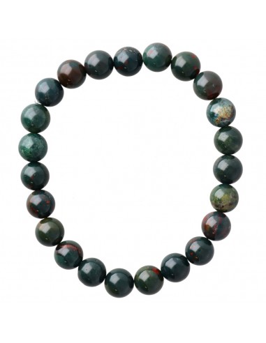 Bracelet de Jaspe sanguin 8mm