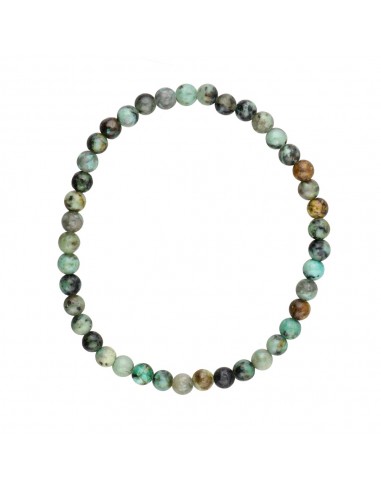 African Turquoise Bracelet 4mm