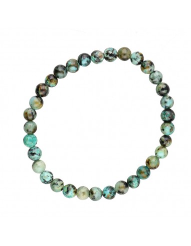 African Turquoise Bracelet 6mm
