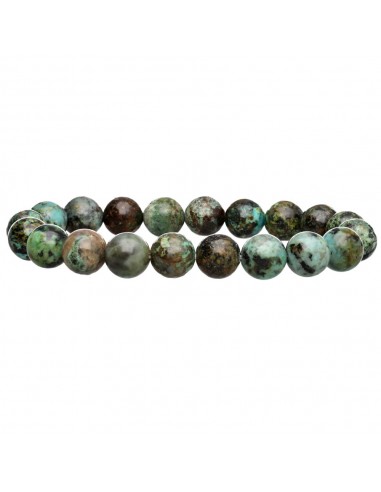 African Turquoise Bracelet 10mm