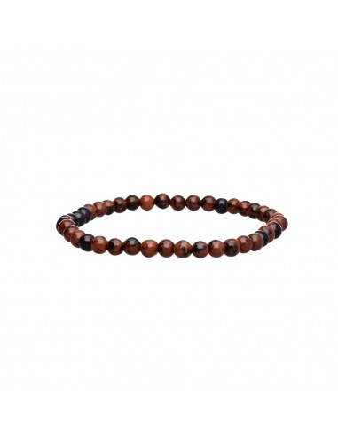 Pulseira de obsidiana mogno 4mm