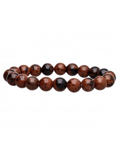 Pulsera de Obsidiana Caoba...