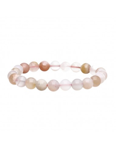 8mm Cherry Blossom Agate Bracelet