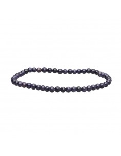 Goldstone Bracelet Blue 4mm