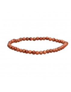 Bracelet en pierre d'or 4mm