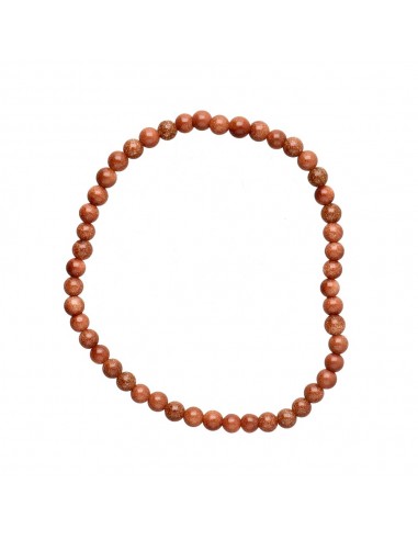 Bracelet en pierre d'or 4mm