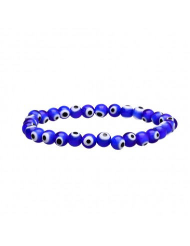 Pulsera de Ojo Turco Azul Oscuro 6mm