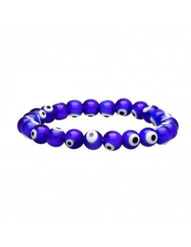 Pulsera de Ojo Turco Azul Oscuro 8mm