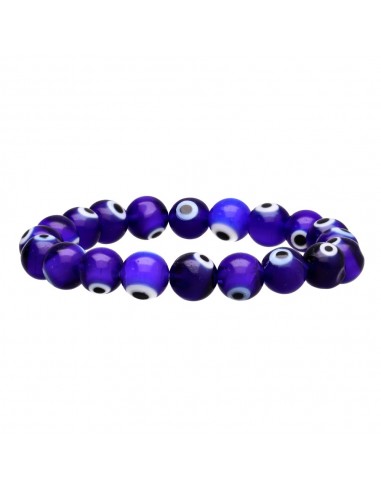 Pulsera de Ojo Turco Azul Oscuro 10mm