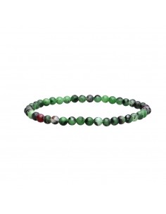 Pulseira de Rubi Zoisite 4mm