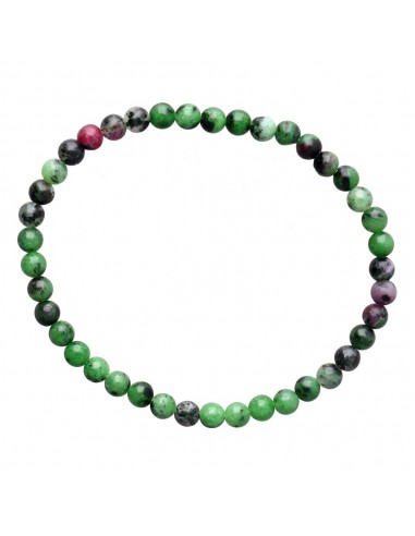 Zoisite Ruby Bracelet 4mm