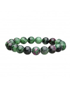 Pulseira de Rubi Zoisite 10mm