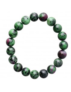 Pulseira de Rubi Zoisite 10mm 2