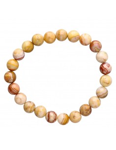Bracelet d'agate folle 8mm 2