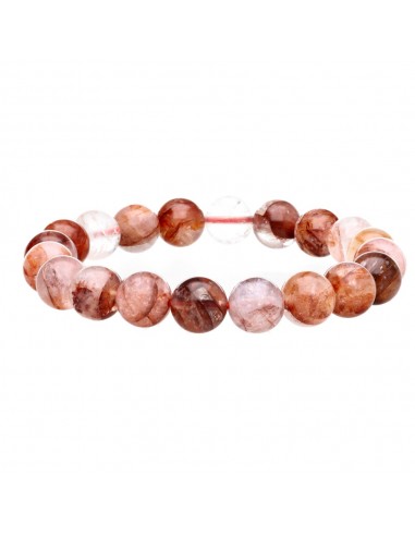 Pulsera de Cuarzo Hematoide 10mm