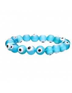 Bracelet Oeil de Turc Bleu...