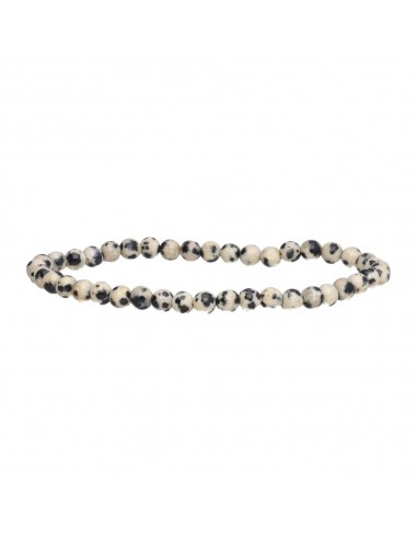 Pulsera de Jaspe Dálmata 4mm