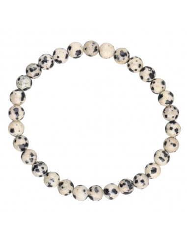 Pulsera de Jaspe Dálmata 6mm