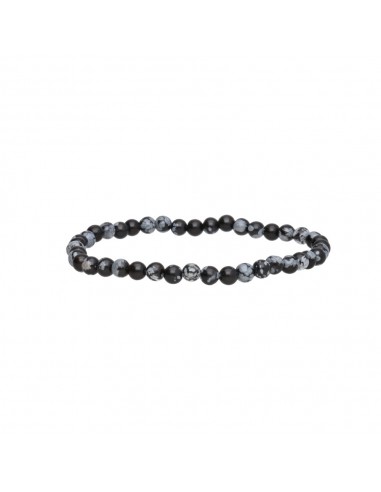 Pulsera de Obsidiana Nevada 4mm