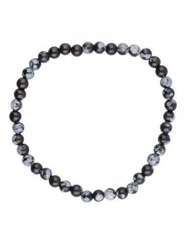 Pulsera de Obsidiana Nevada 4mm
