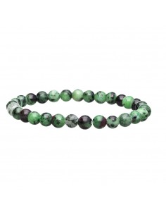 Pulseira de Rubi Zoisite 6mm