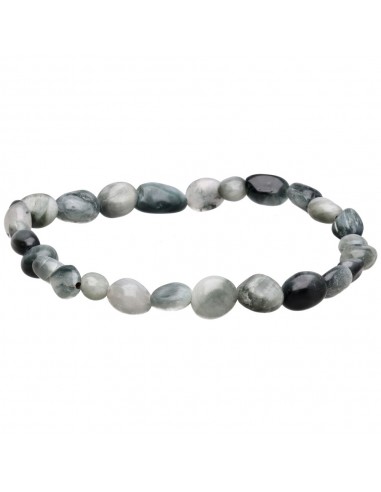 Cat's Eye Rhodium Plated Bracelet