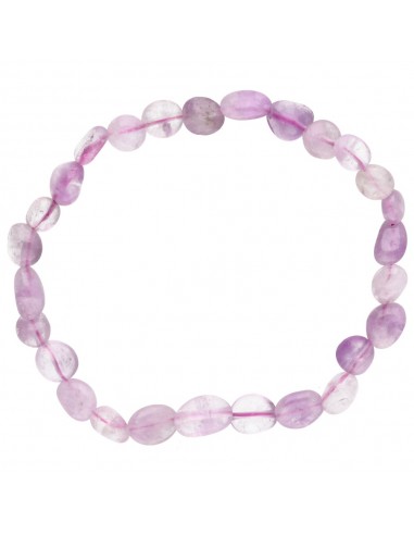 Pulseira Ametista Lavanda com banho...