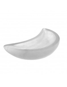 Taça lunar de selenite grande