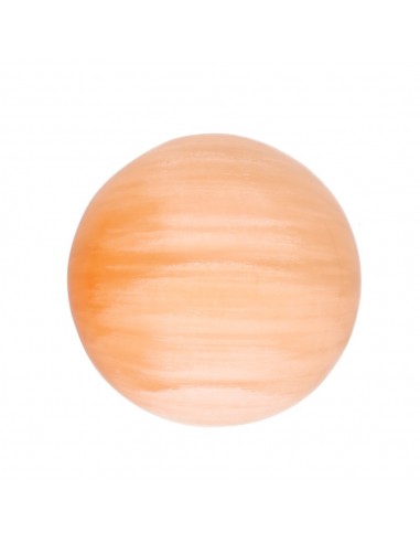 Selenite Sphere Orange 8cm