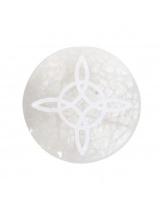 Selenite Witches' Knot...