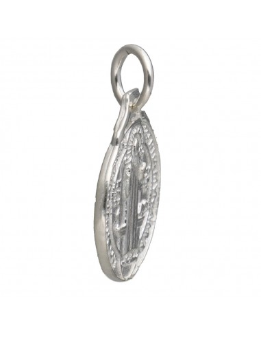 Médaille de Saint Benoît en argent 925