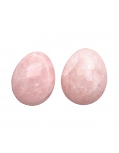 Œufs en quartz rose 2